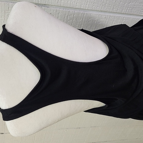 AERIE Just Dropped Collection Black Sleeveless Racerback High Waist Jumpsuit - Picture 5 of 10